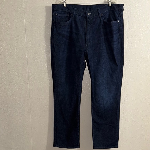 Levi's Dark Indigo Straight Jeans Classic Fit - Picture 1 of 7